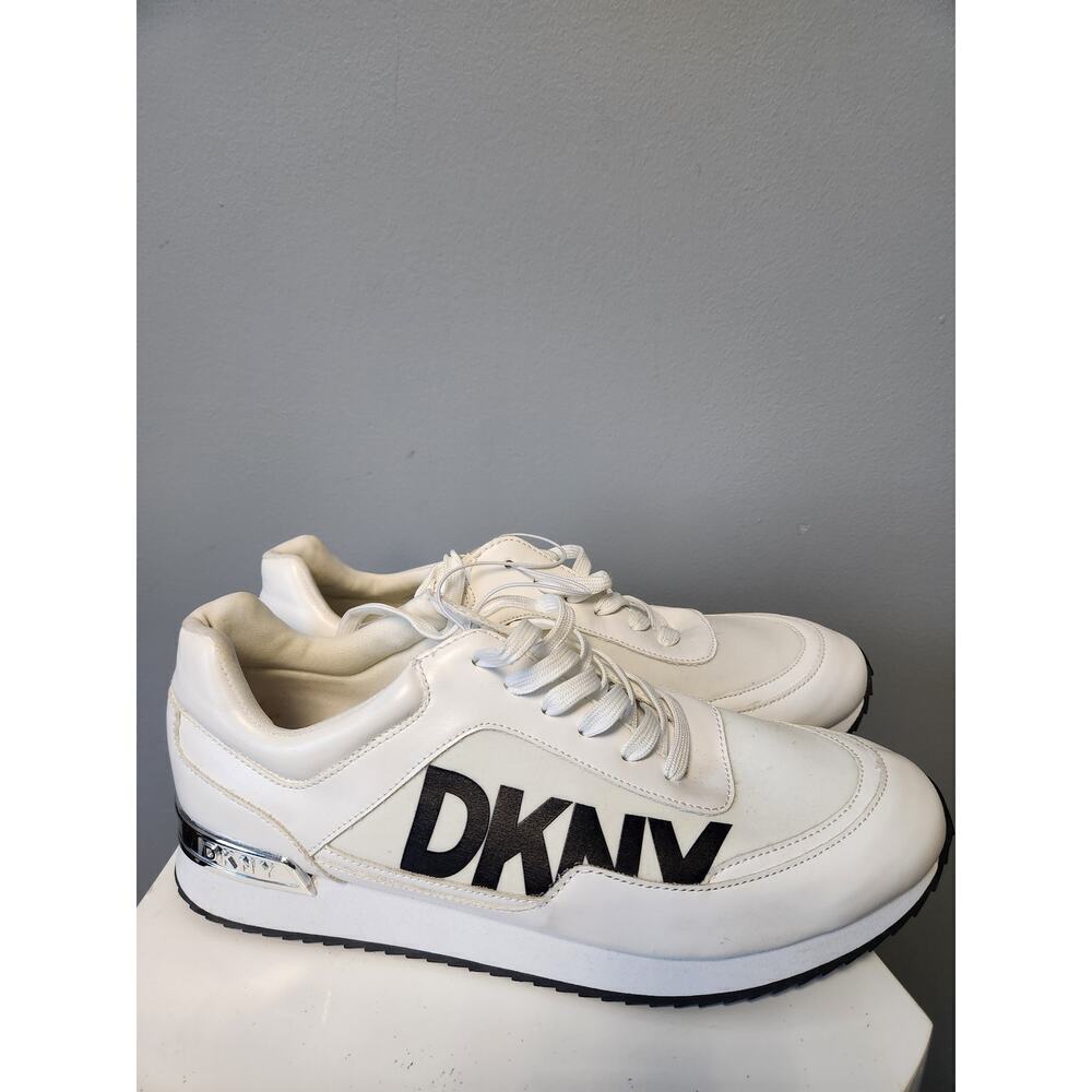 NWOT DKNY Athletic Sneakers White Size 11 - Picture 5 of 7